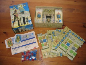 Aton components. Picture by BGG user SteveK2