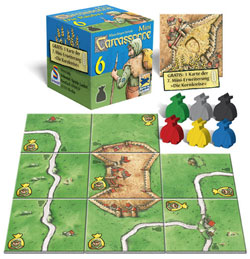 Carcassonne Mini 6: The Robbers contents