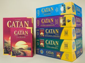 Catan game and expansions