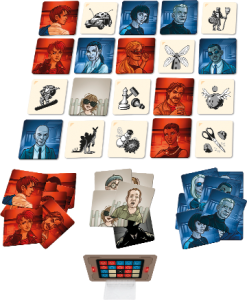 Codenames: Pictures components