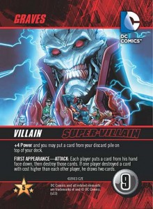 Graves Super-Villain card