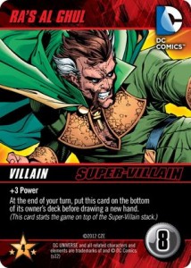 DC Comics Deck-building Game Ras Al Ghul Super-Villain