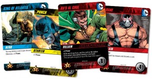 DC Comics Deck-building Game sample cards