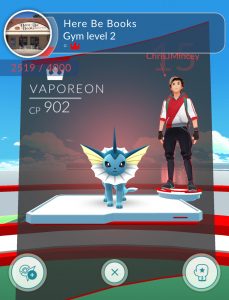Red Valor Gym with an opening