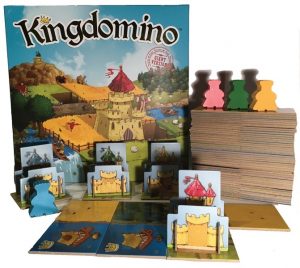 Kingdomino: Giant Version components