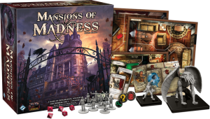 Mansions of Madness 2nd Ed components