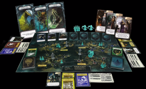 Pandemic: Reign of Cthulhu components