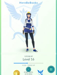 As you play, you'll gain experience and increase your Trainer level.