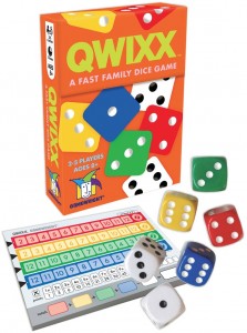 Qwixx - box and components