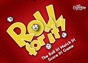 Roll For It! - Red version with translucent dice