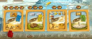 Stone Age: Anniversary - new Civilization Card display area on Winter board