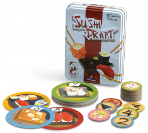 Sushi Draft - card drafting game