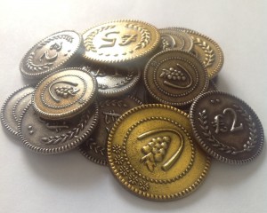 Metal coins from Tuscany
