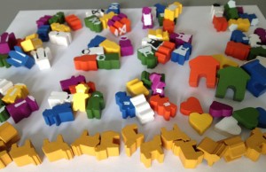 Tuscany- Special Workers and other new meeples