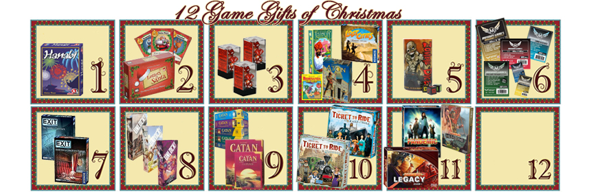 12 Game Gifts of Christmas: 11th Day