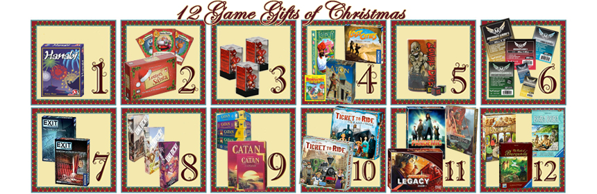 12 Game Gifts of Christmas: 12th Day