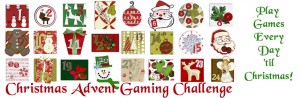 Christmas Advent Gaming Challenge
