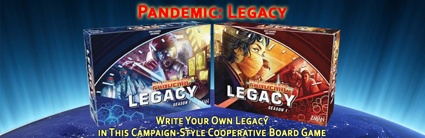 Pandemic: Legacy - Write Your Own Legacy in This Campaign-Style Cooperative Board Game