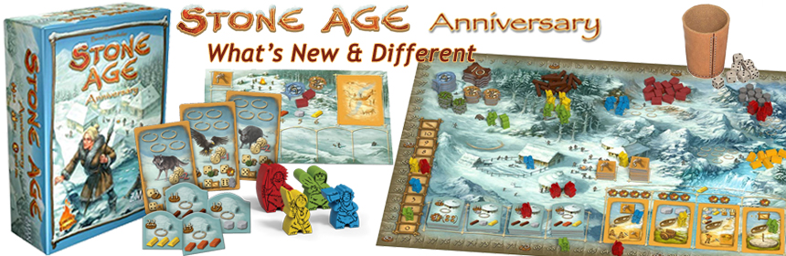 Stone Age: Anniversary - What's New & Different - The Glass Meeple